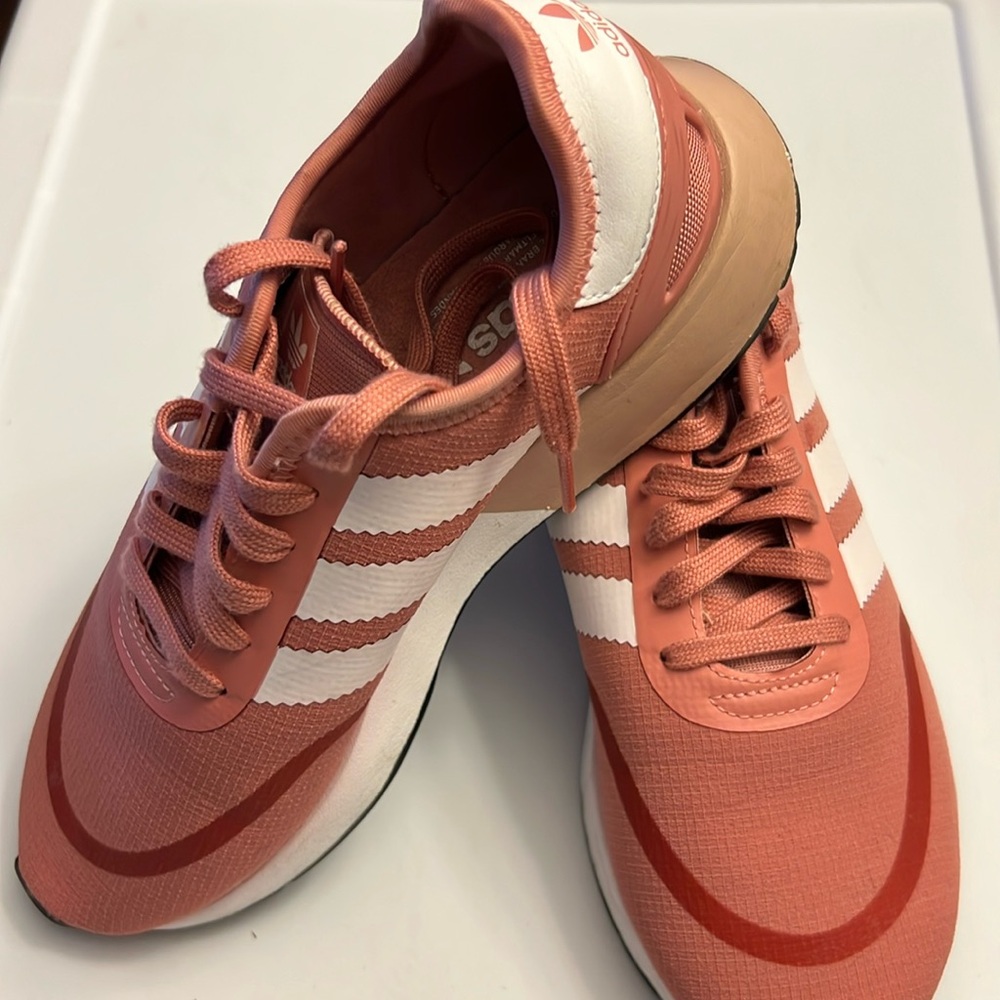 Women’s Adidas N-5923 sneakers.  Rose colored, size 7.5.
